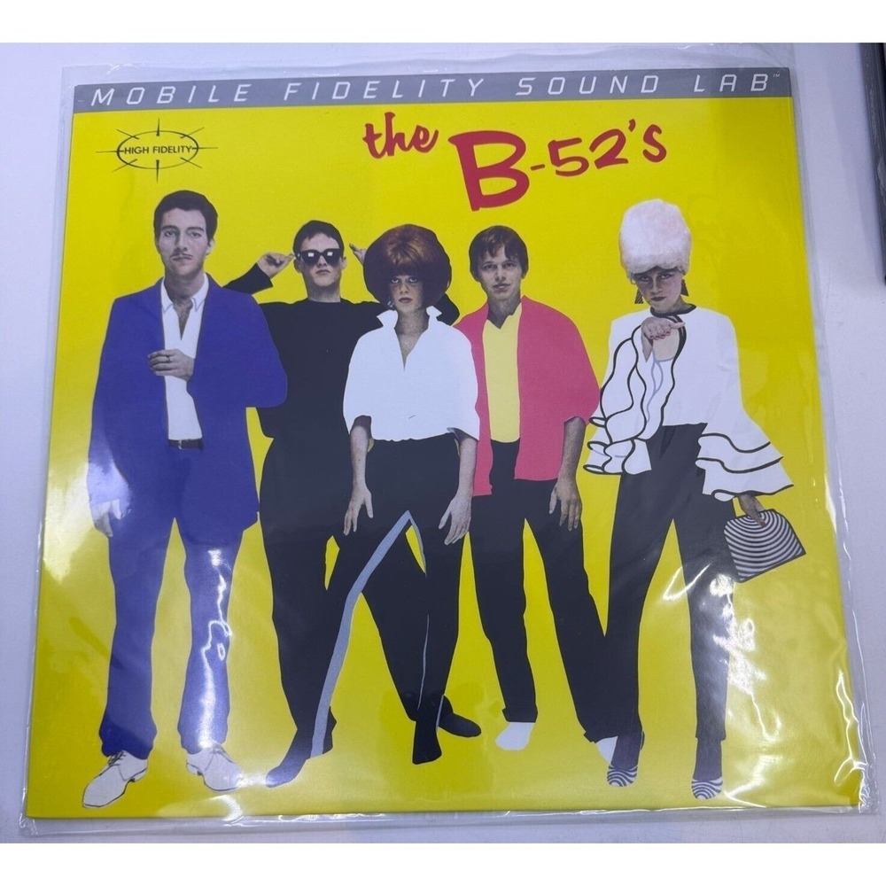 The B-52's Mobile Fidelity Sound Lab Silver Label Vinyl LP Limited Ed 008501